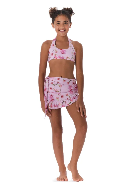 ladies cover-up drop shoulder -Sarong - Orchids Pink (FINAL SALE)