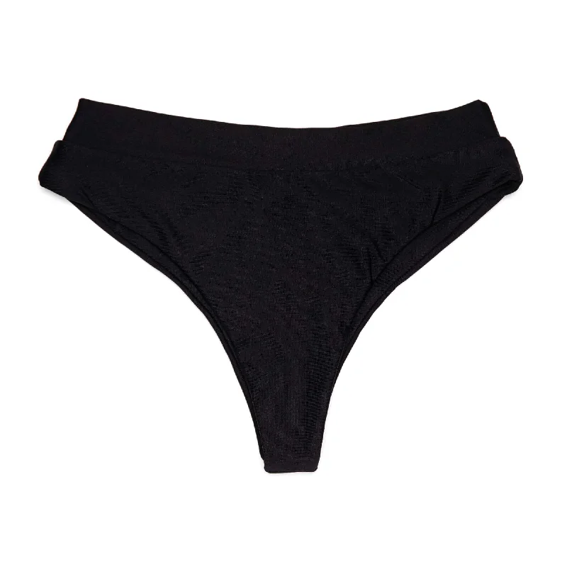 ladies bikini bottoms sail chic -Black Noah Bottom