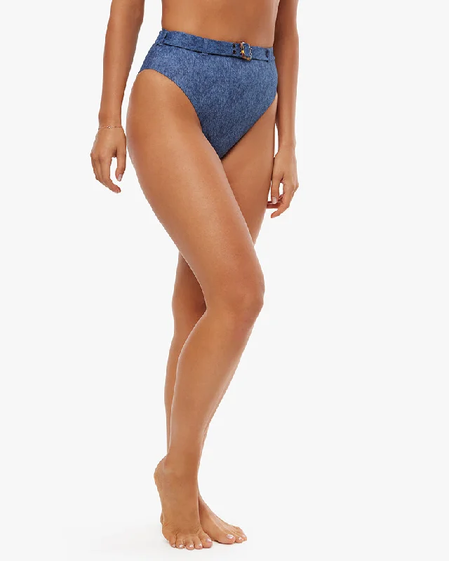 ladies bikini bottoms tribal chic -Emily Denim Bikini Bottom