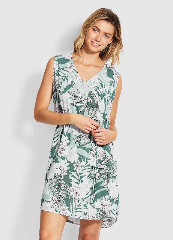 ladies cover-up hemp fabric -Copacabana Cover Up - Vine