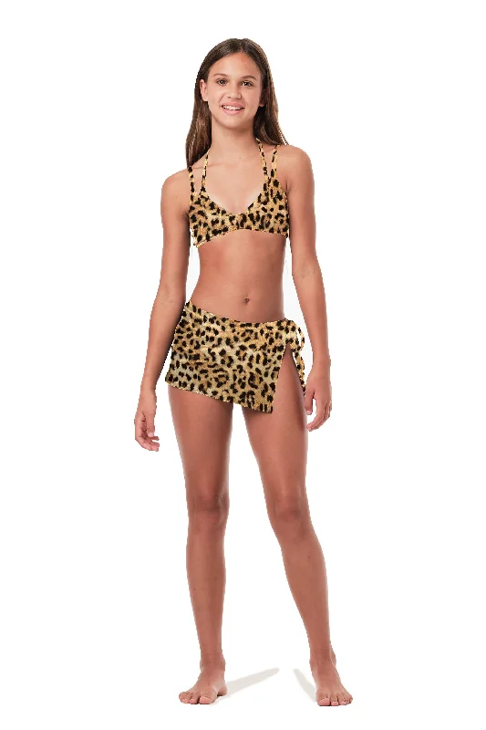 ladies cover-up spa wrap -Skinny Mini - Leo (FINAL SALE)