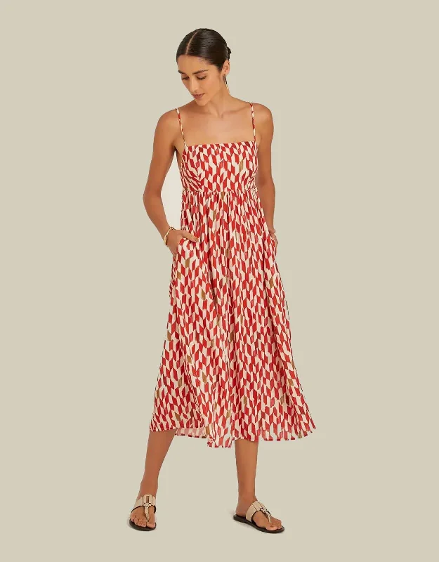 ladies cover-up town cover -Summer Dress in Jaipur Print