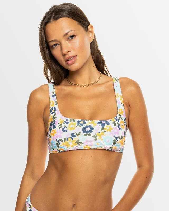 Women’s bikini top cruise canvas glow -Womens Salma Full Coverage Bikini Top