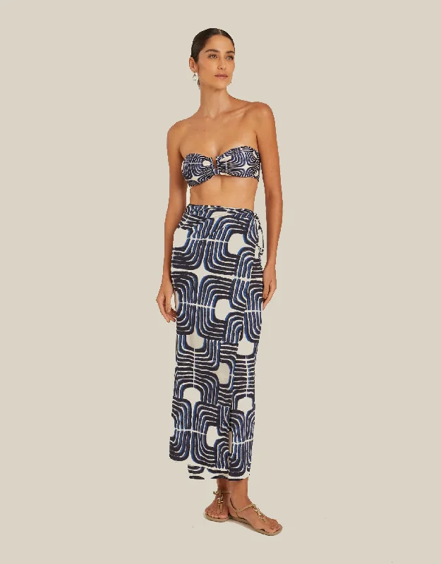 ladies cover-up wild vibe -Tie Sarong Paros