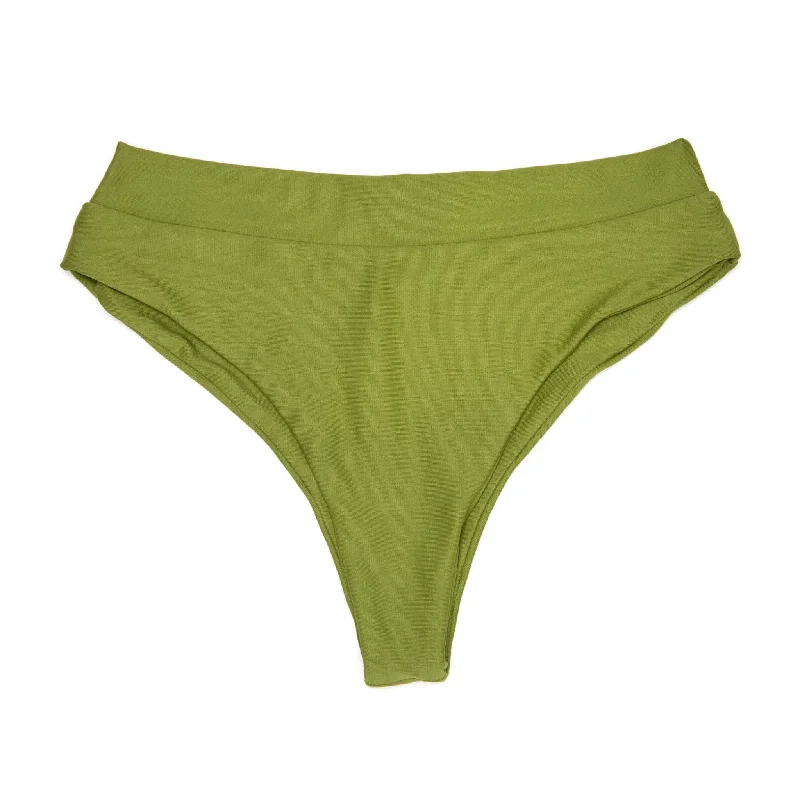 ladies bikini bottoms fine make -Matcha Noah Bottom