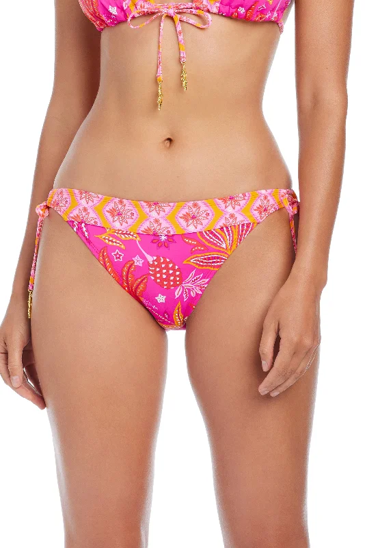 ladies bikini bottoms wild cut -Bleu Rod Beattie Desert Bloom Tie Side Hipster Bottom