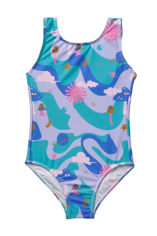 Women’s one-piece swimsuit store chic -Sunshine Space / Swimsuit / Tahiti