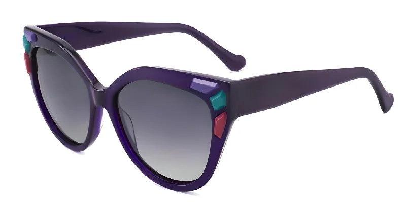 N90 Purple - Gradient Black lens