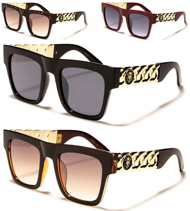 ladies sunglasses web grab -Chain Temple Big Classic Sunglasses for Women