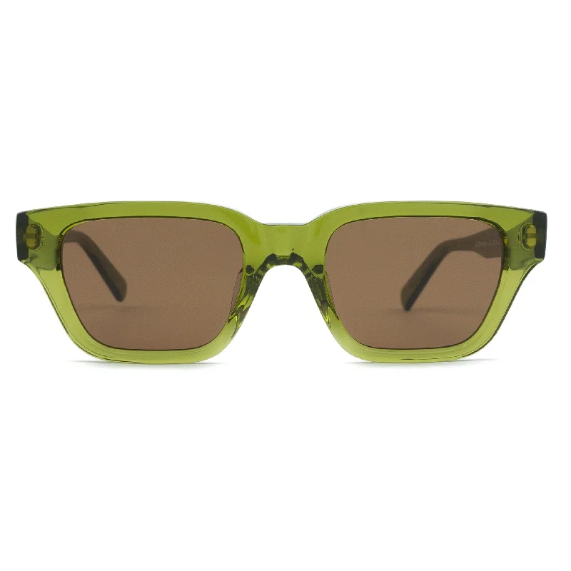 ladies sunglasses plush pick -LEONE OLIVE | Square Sunglasses