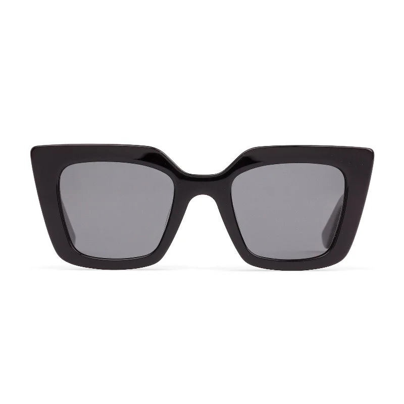 ladies sunglasses town tint -CULT VISION - BLACK POLARISED