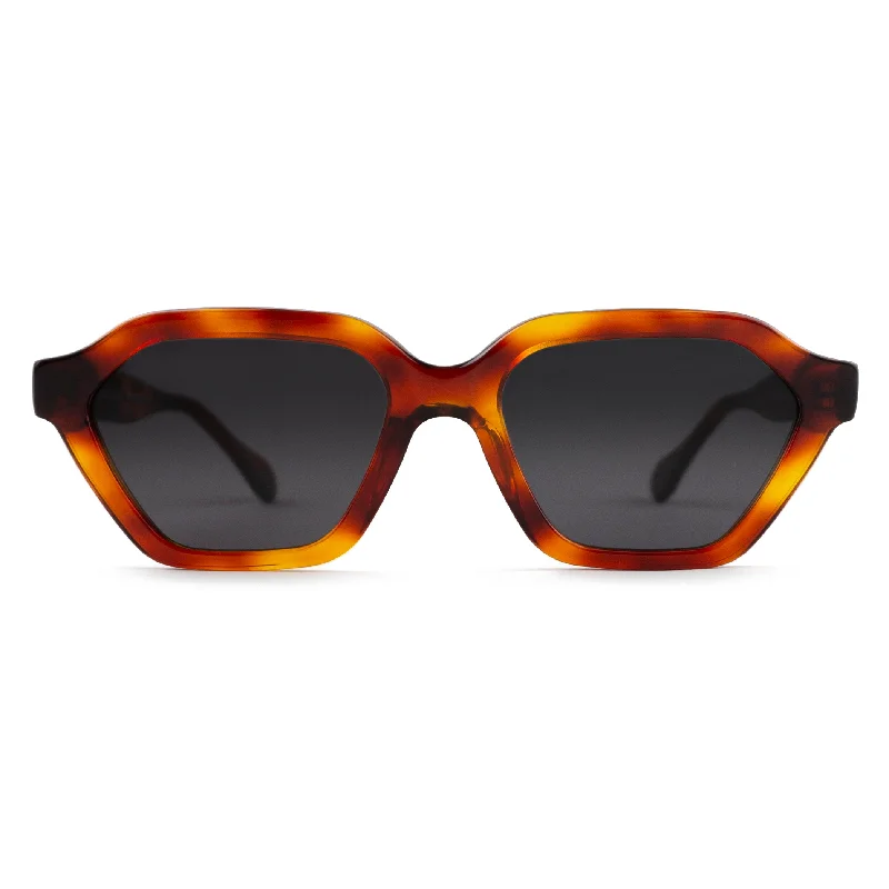 ladies sunglasses clip lenses -FRIDA | HAVANA