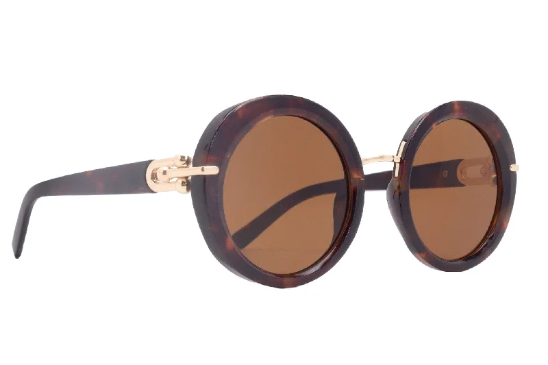 ladies sunglasses fog proof -Kennedy Reading Sunglasses Luxurious High-End Brown Tortoiseshell and Gold Reading Glasses by NY Fifth Avenue"