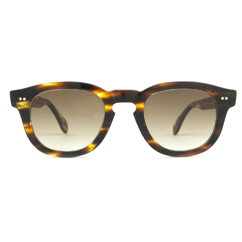 ladies sunglasses light glow -MAURIA HAVANA | Round Square-Frame Sunglasses