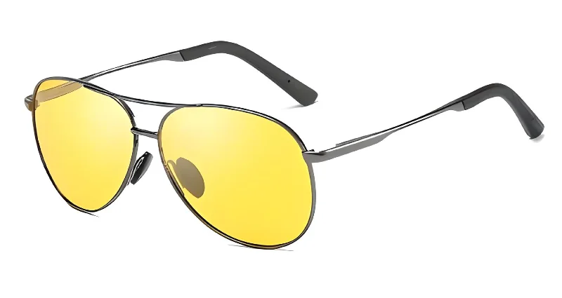 N60 Gunmetal - Yellow lens