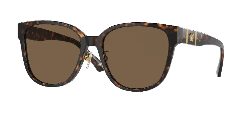 ladies sunglasses shaped frame -Versace VE4460D Square Sunglasses