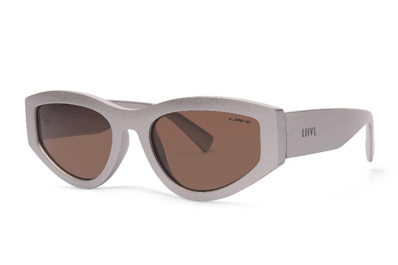 ladies sunglasses love tint -Lulu Metal Silver