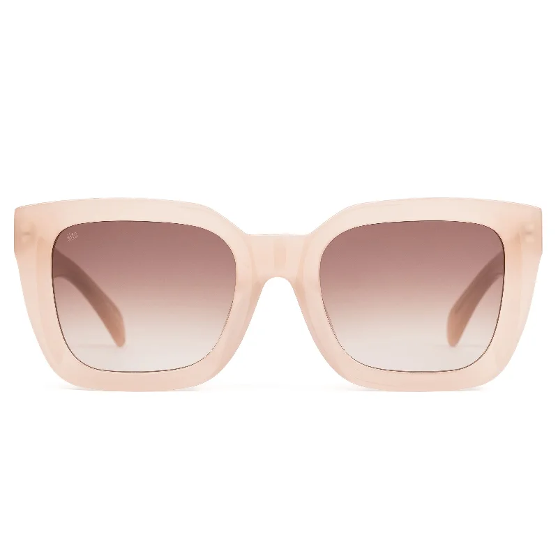 ladies sunglasses high shine -HARLOW - CREAM ROSEWOOD