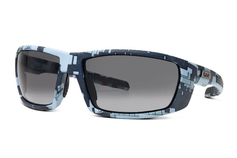 ladies sunglasses slack fit -Hunter - Safety Matt Camo Smoke