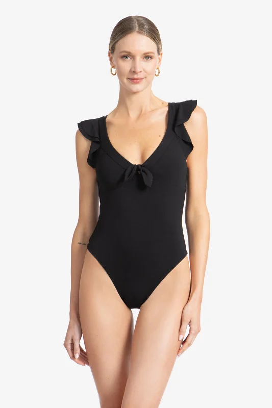 Women’s one-piece swimsuit sunset chic -AVA RUFFLE ONE PIECE