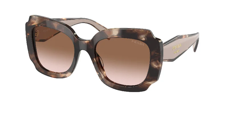 ladies sunglasses sleek glow -Prada PR16YSF Irregular Sunglasses